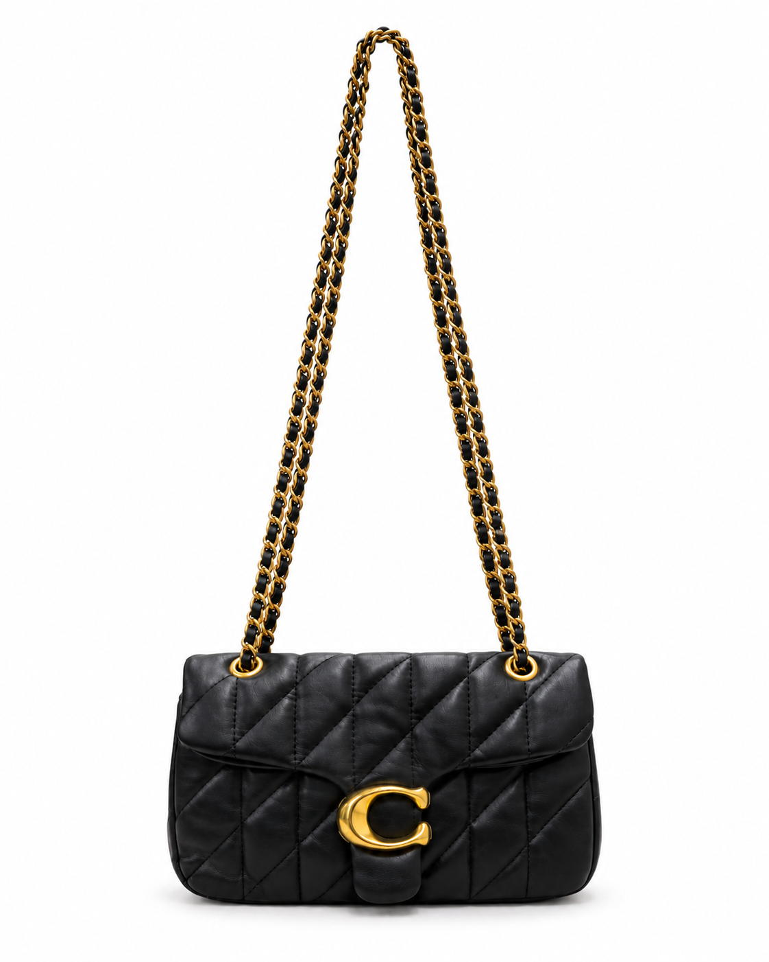 Coach uilted shoulder bag