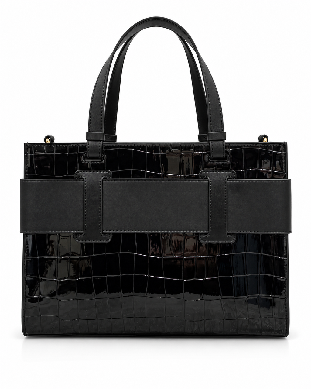 Armani Exchange Susy Croco Tote Bag