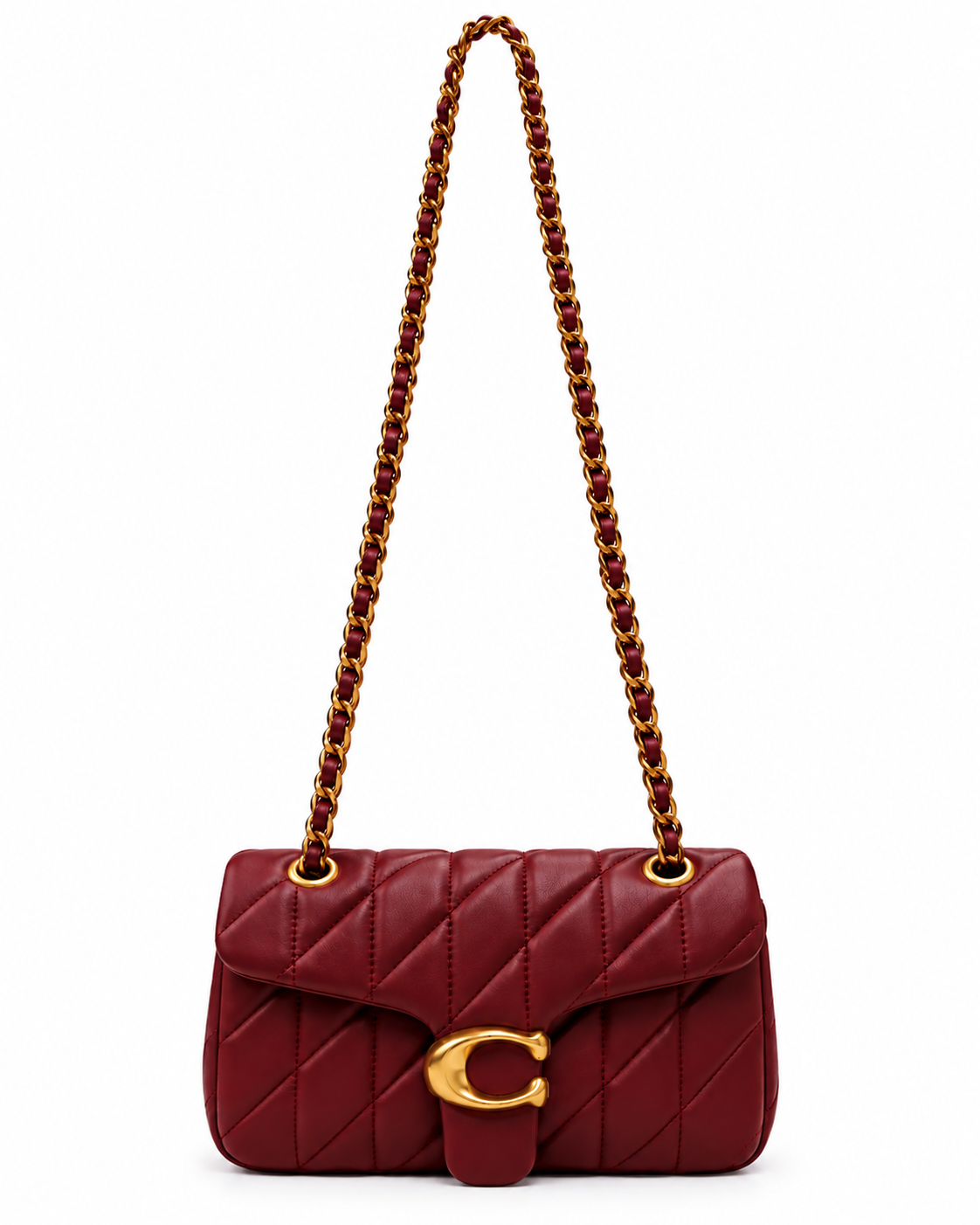 Coach uilted shoulder bag