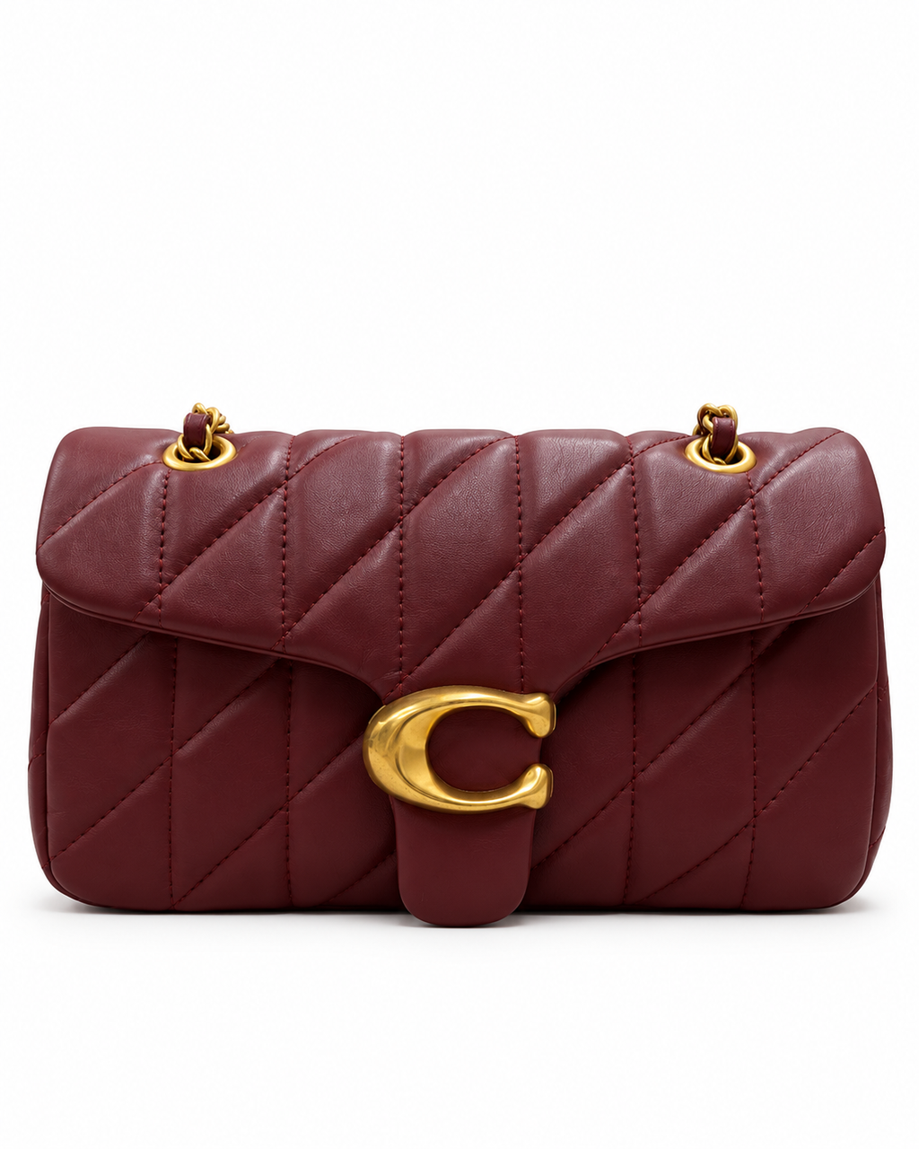 Coach uilted shoulder bag