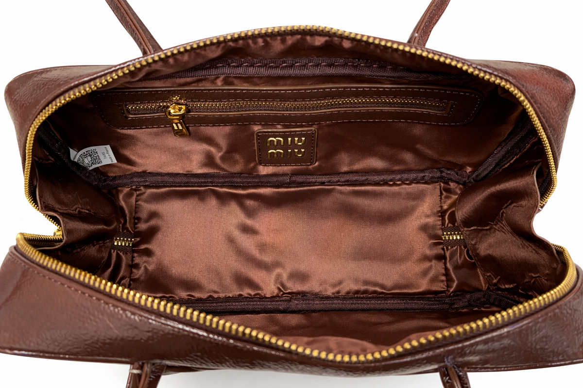 Miu Miu Vernis Shoulder Bag