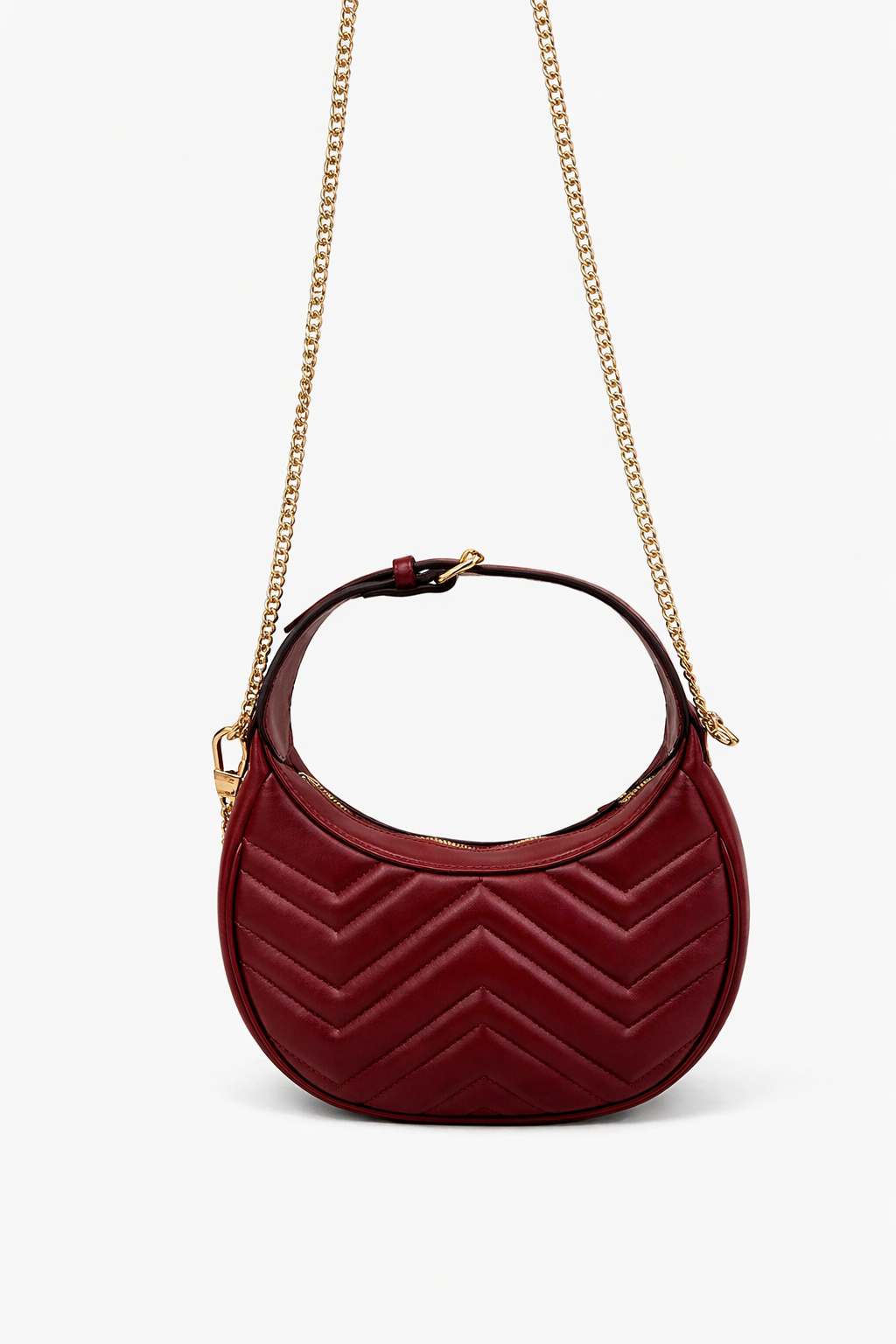 Gucci GG Marmont Half Moon Shaped Bag