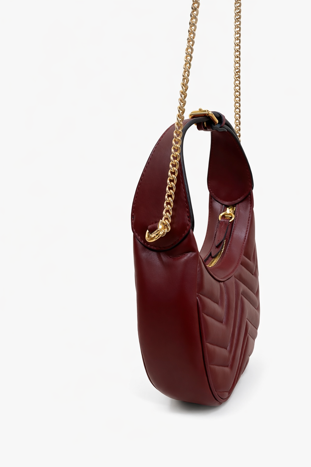 Gucci GG Marmont Half Moon Shaped Bag