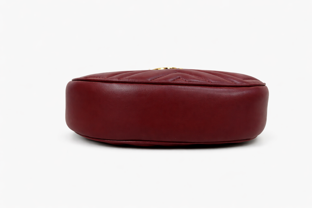 Gucci GG Marmont Half Moon Shaped Bag