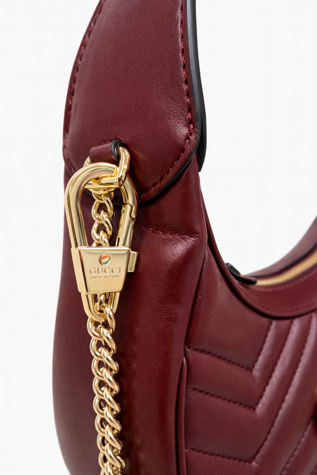 Gucci GG Marmont Half Moon Shaped Bag