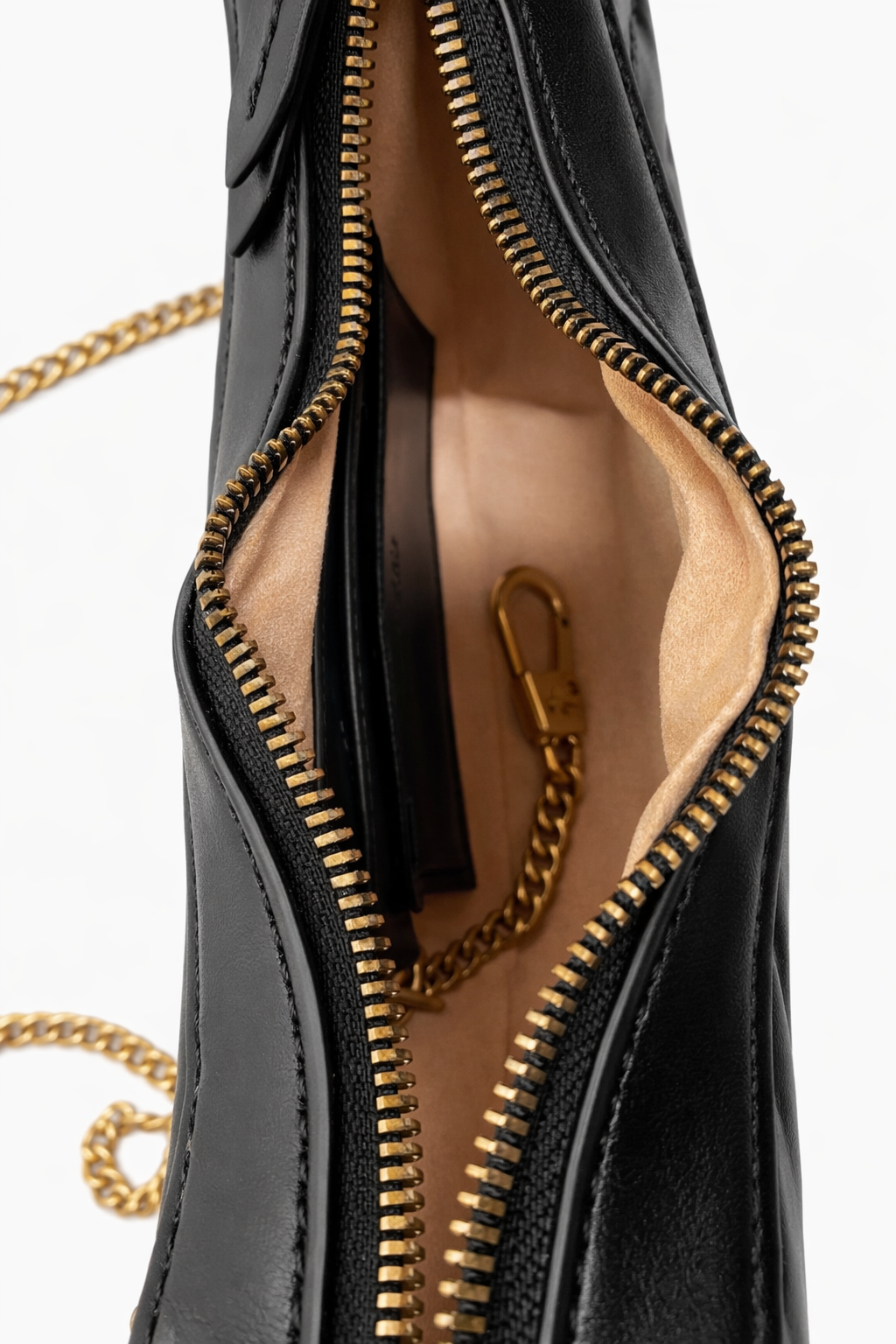 Gucci GG Marmont Half Moon Shaped Bag