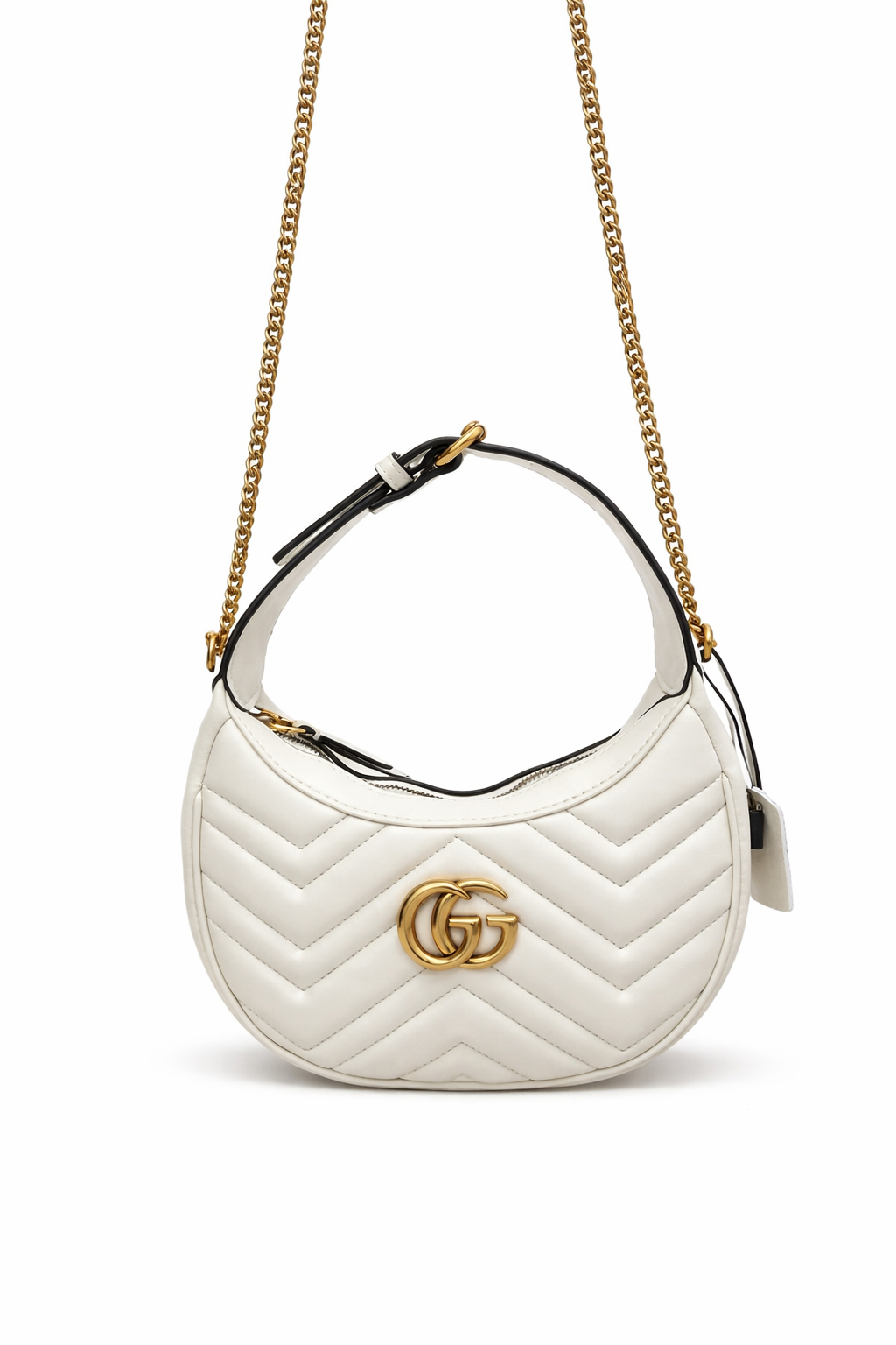 Gucci GG Marmont Half Moon Shaped Bag