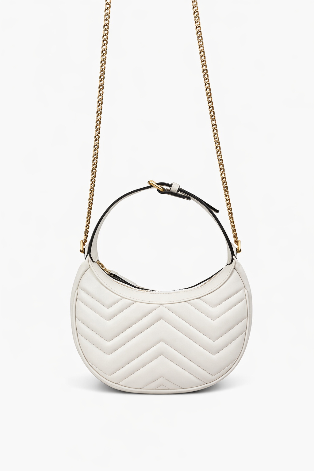 Gucci GG Marmont Half Moon Shaped Bag