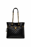 Chanel CC Drawstring Chain Tote