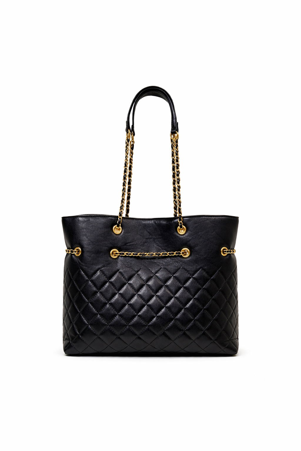 Chanel CC Drawstring Chain Tote
