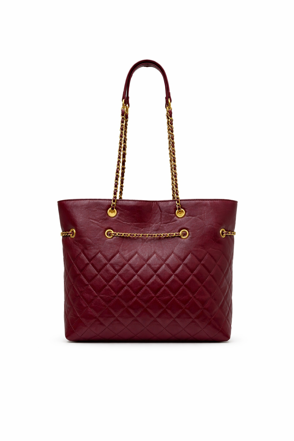 Chanel CC Drawstring Chain Tote