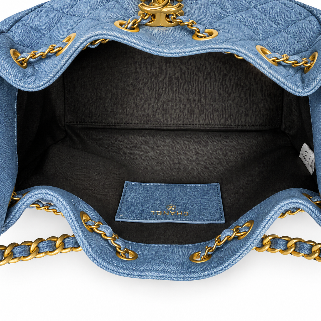 CHANEL 25 Hobo Bag in Light Denim