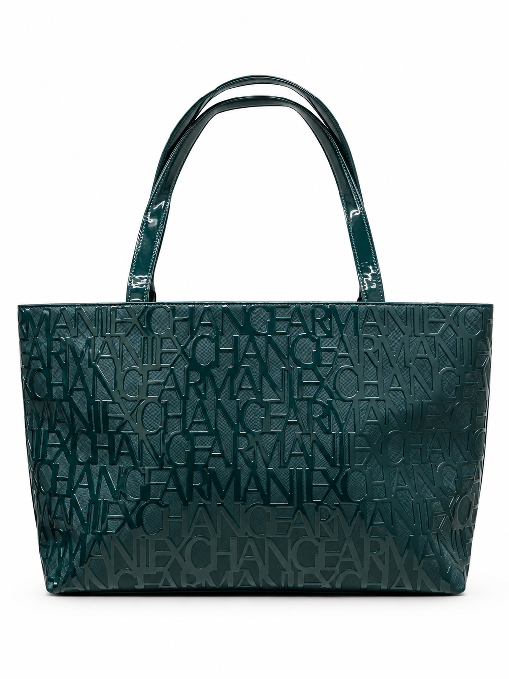 Armani Exchange Liz Patent M Tote Bag