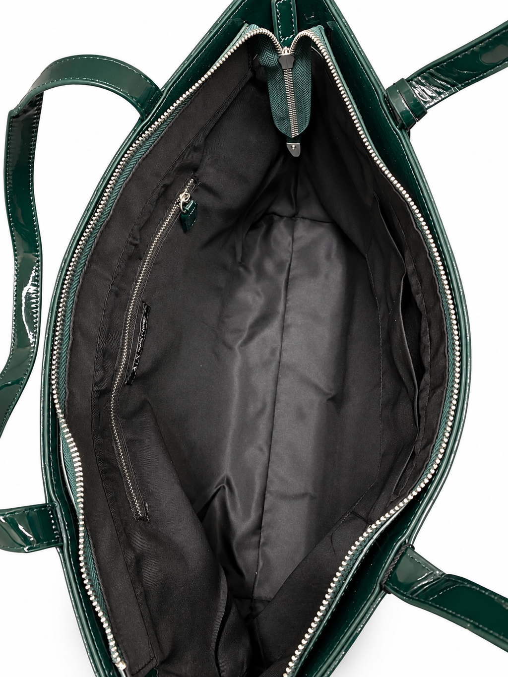 Armani Exchange Liz Patent M Tote Bag