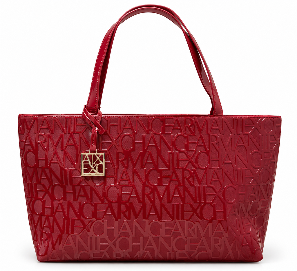 Armani Exchange Liz Patent M Tote Bag