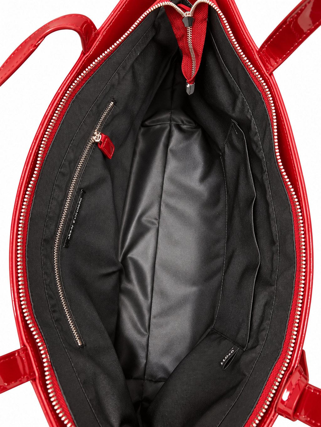 Armani Exchange Liz Patent M Tote Bag