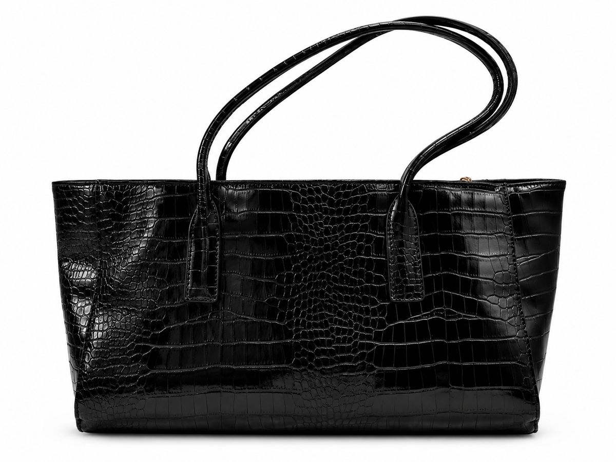 Chanel 26S Crocodile-Embossed
