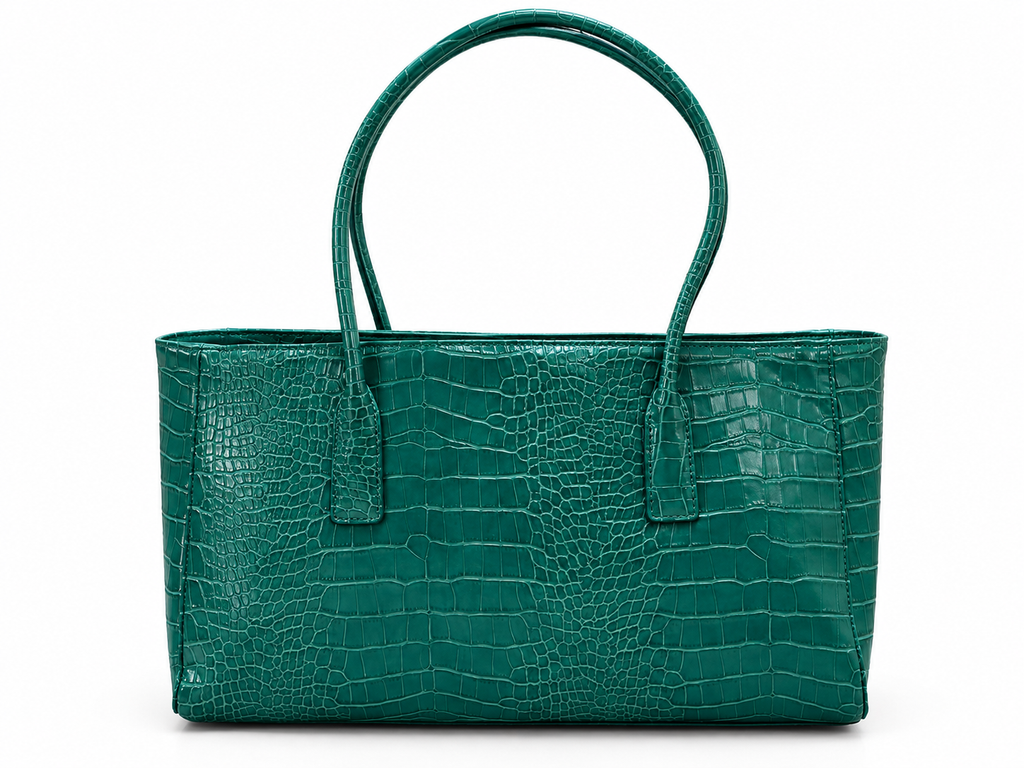 Chanel 26S Crocodile-Embossed
