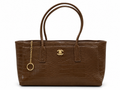 Chanel 26S Crocodile-Embossed