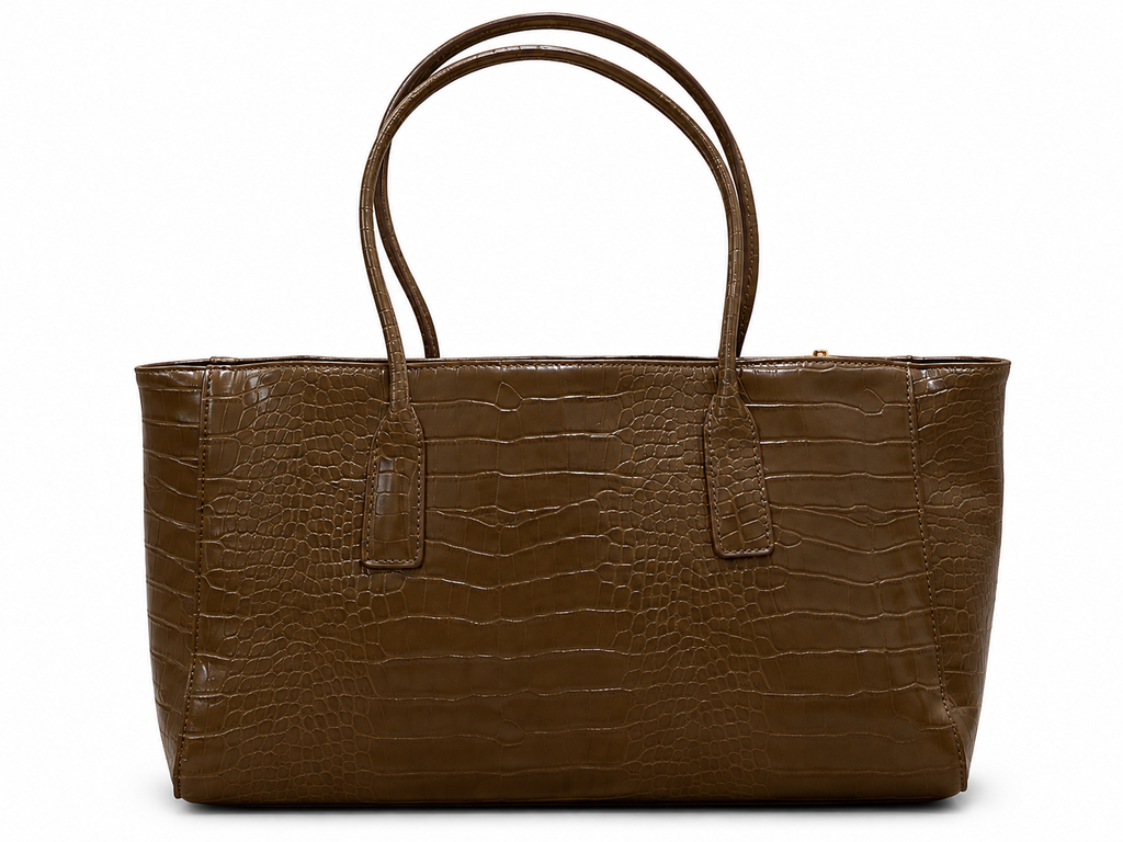Chanel 26S Crocodile-Embossed