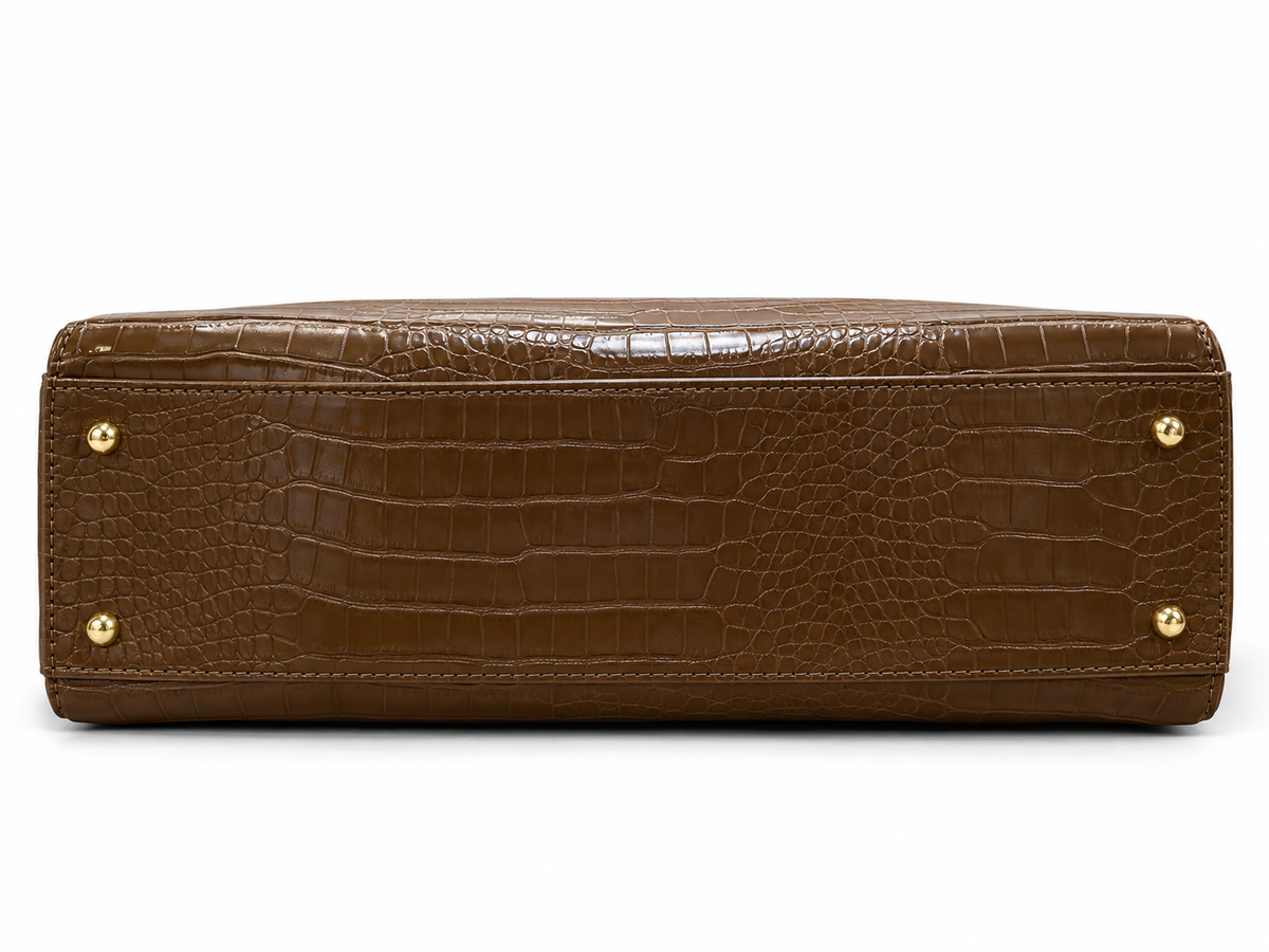Chanel 26S Crocodile-Embossed
