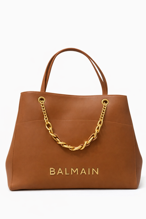 Balmain 1945 Soft Cabas Tote Bag