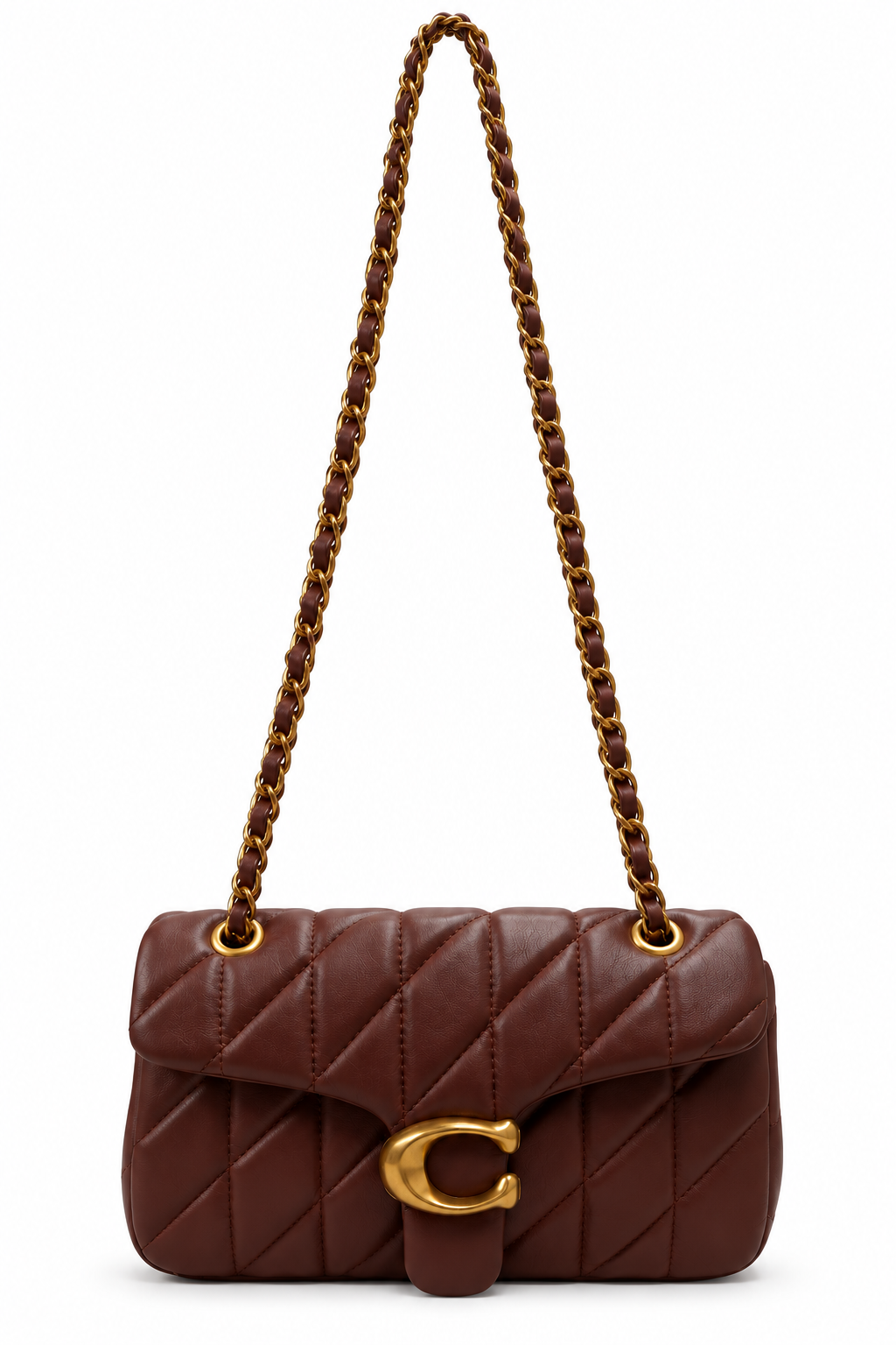 Coach uilted shoulder bag