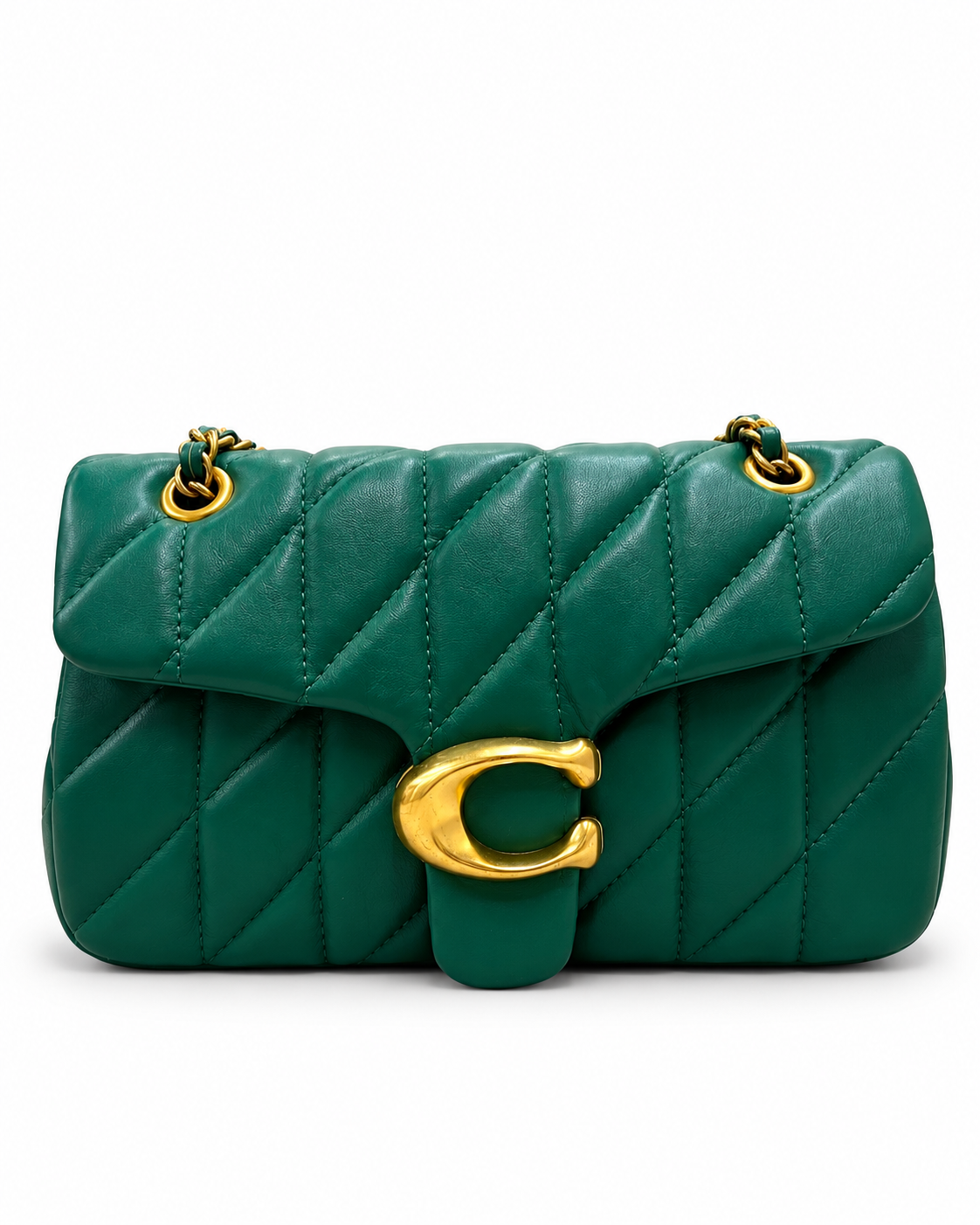 Coach uilted shoulder bag