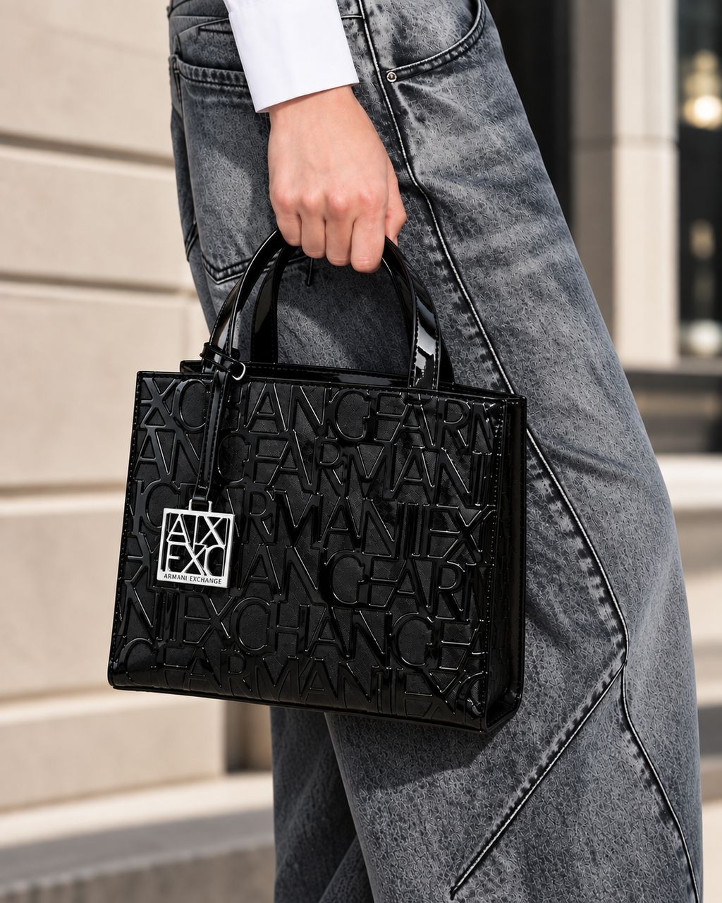 Armani Exchange Liz S Tote Bag