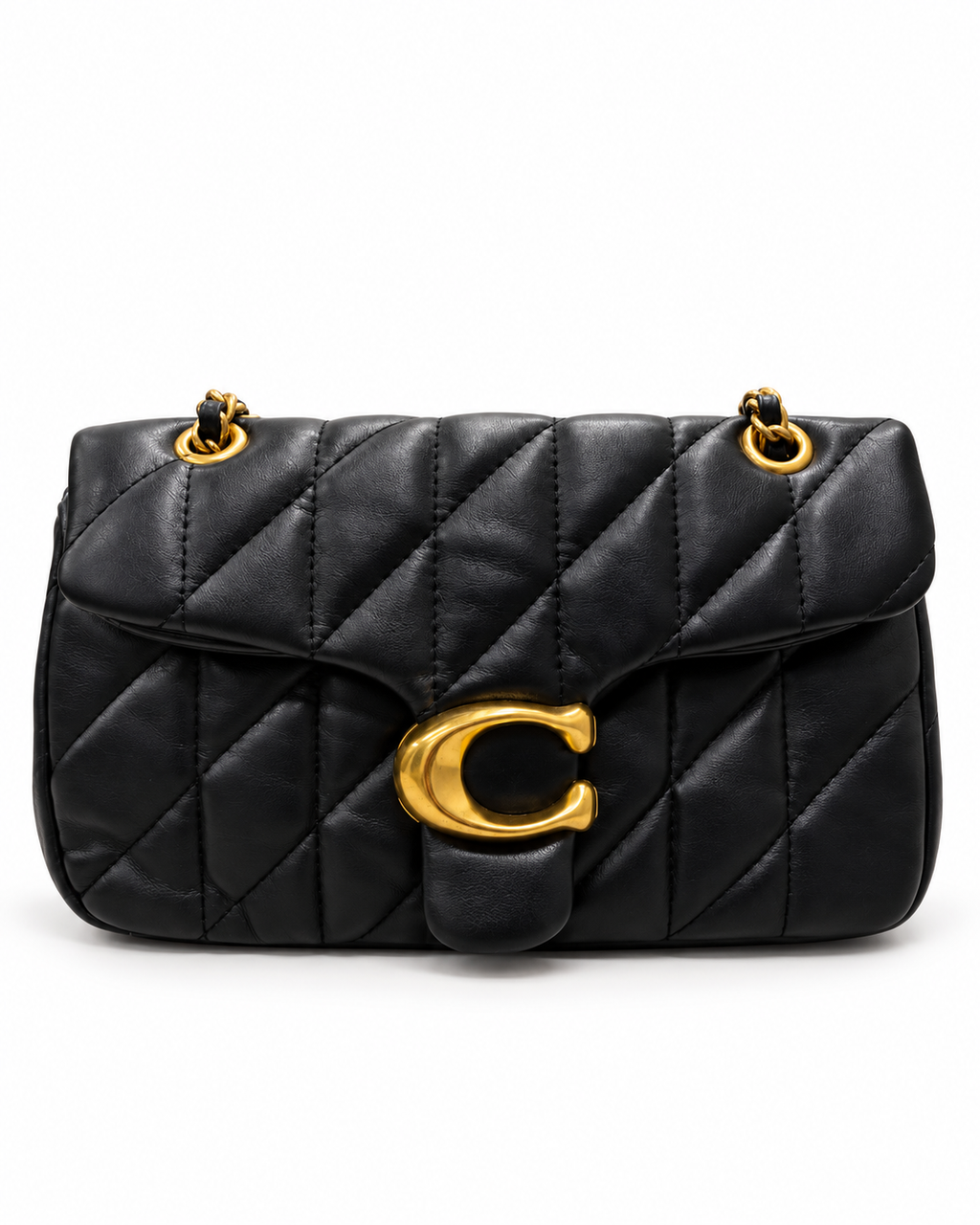 Coach uilted shoulder bag