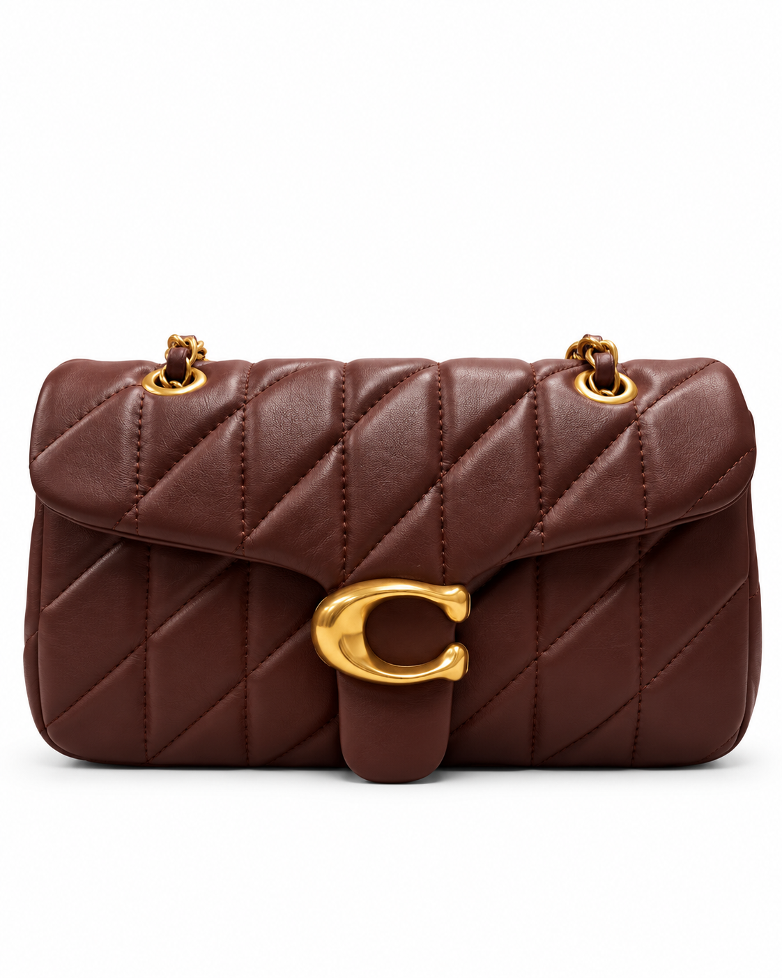 Coach uilted shoulder bag