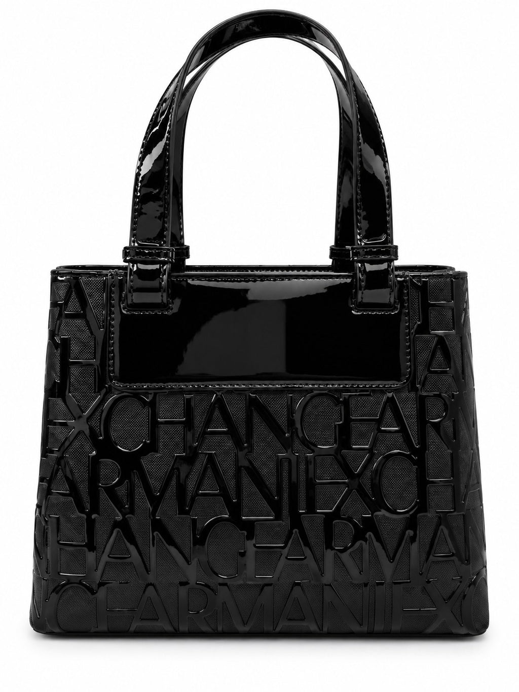 Armani Exchange Liz Patent M Tote Bag
