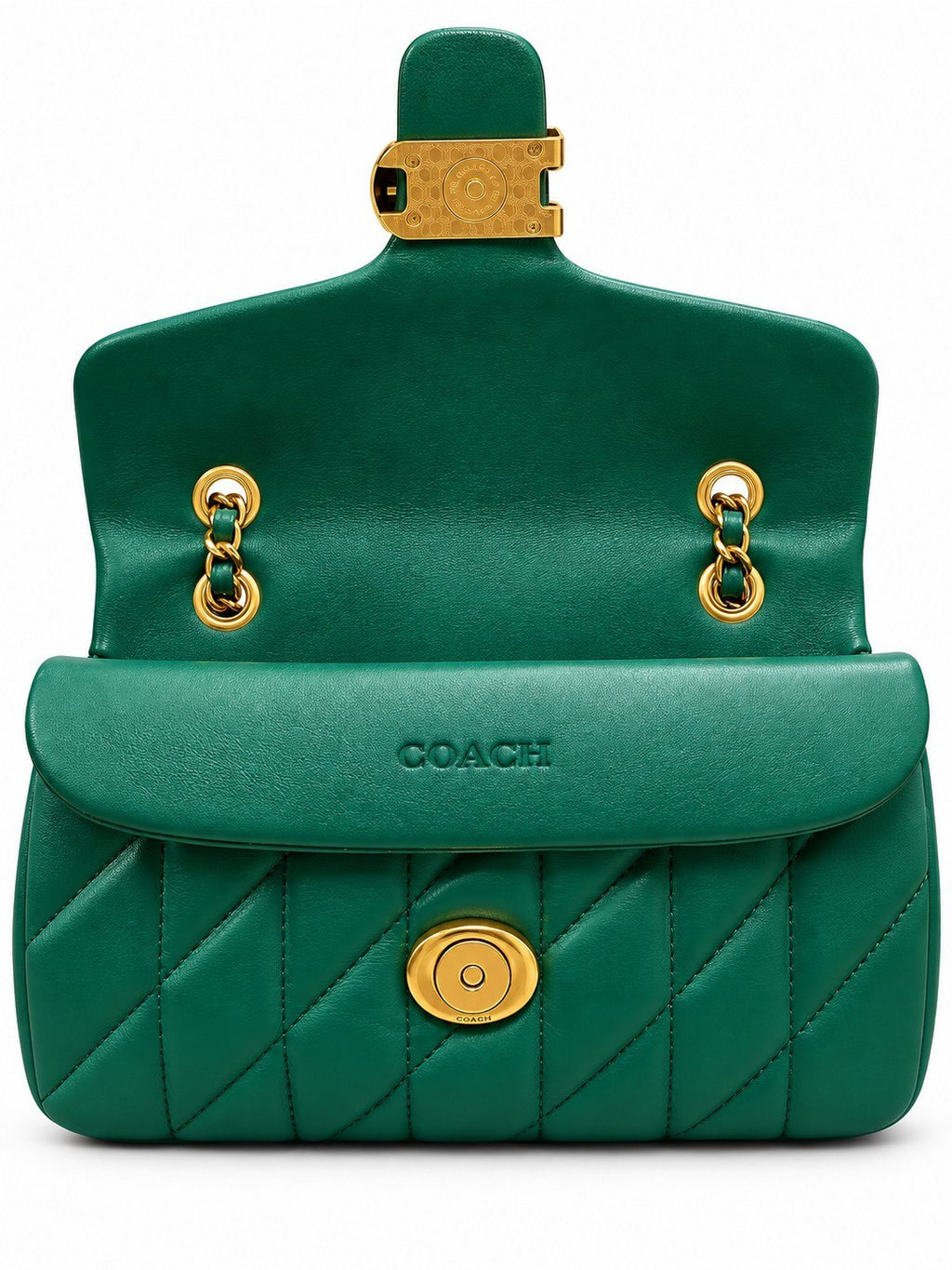 Coach uilted shoulder bag