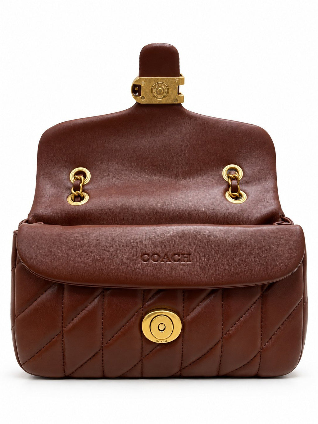 Coach uilted shoulder bag
