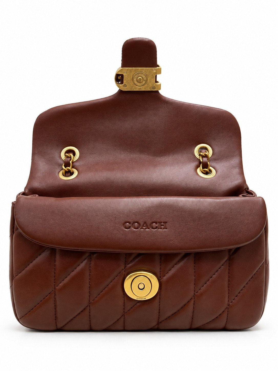 Coach uilted shoulder bag